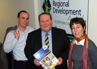 Regional Development Australia Northern Inland Executive Officer, Nathan Axelsson; Chairman, Mal Peters; and Project Officer, Kim-Trieste Hastings.