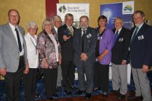 Volunteers from Computer Bank New England, Uralla, Armidale and Inverell, which won the Professional and Retail Services Category.