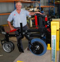 The 2010 Innovator of the Year (and winner of the Agriculture / Horticulture and associated services category), Ross Hubbard of “SustainAg Global” (Narrabri), for development of a precision cropping tool, the Moisture Manager Planter.