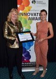 Regional Manager for Prime Super, Annette Mackay with Jenna Blencowe, from Finalist, the North West Cancer Centre in Tamworth