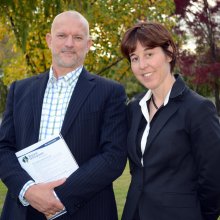 Nationally recognised migration advisor, Michael Jeremy and RDANI Snr Project Officer, Kim-Trieste Hastings