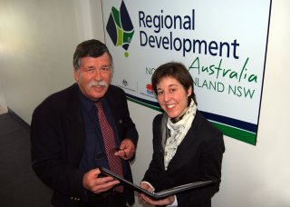 RDANI Deputy Chair Herman Beyersdorf and Project Officer, Kim-Trieste Hastings are pleased with the community input into the Regional Plan to date.